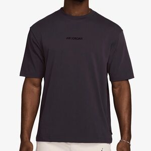 Jordan Air Men's Black Cotton WM 85 T-Shirt Size: L